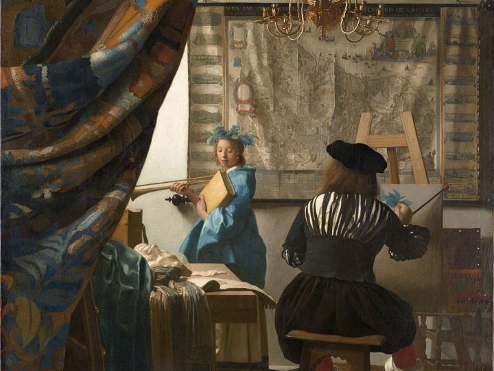 Alegoria-de-la-pintura-de-Johannes-Vermeer