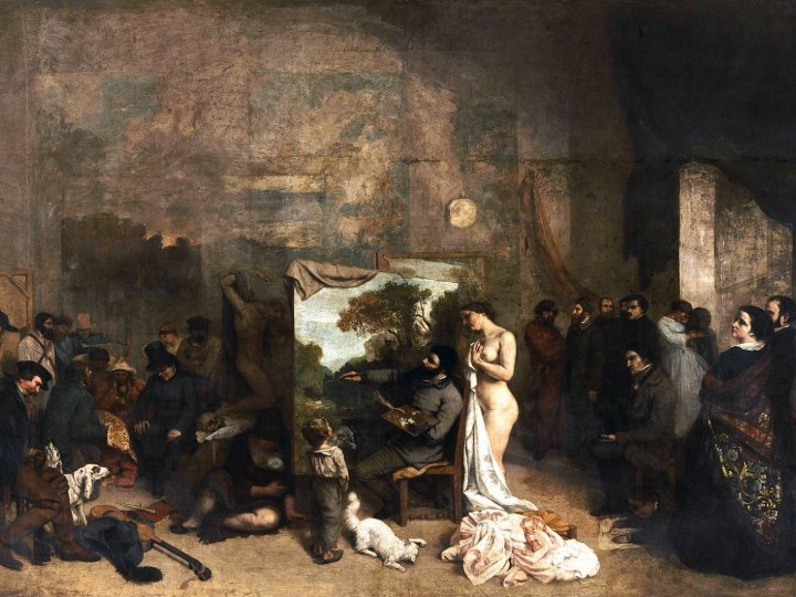 El-taller-del-pintor-de-Gustave-Courbet