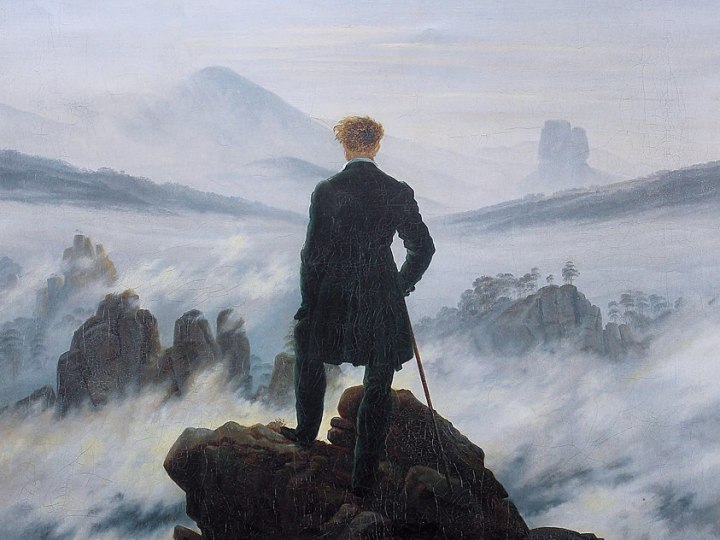 Viajero-frente-al-mar-de-niebla-1818-de-Caspar-David-Friedrich